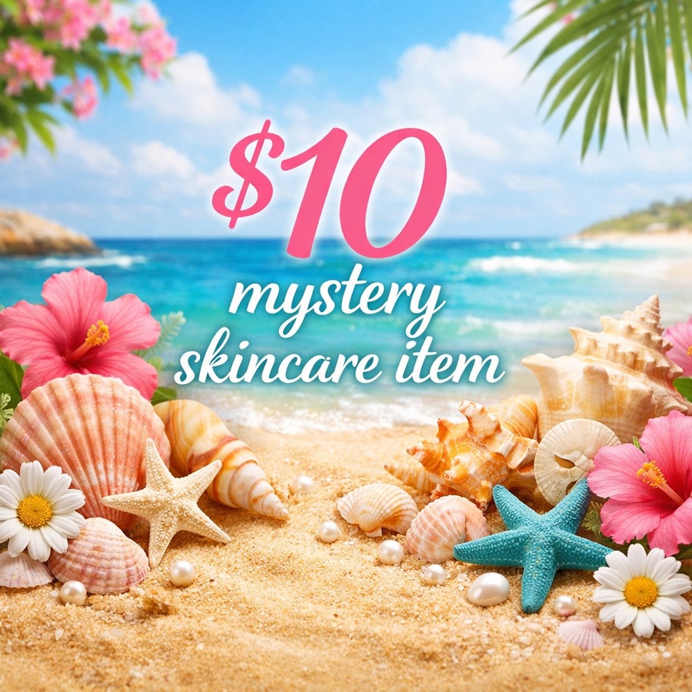 $10 Mystery Skincare Item by Sky & Seashells Made With Clean, Vegan Ingredients!